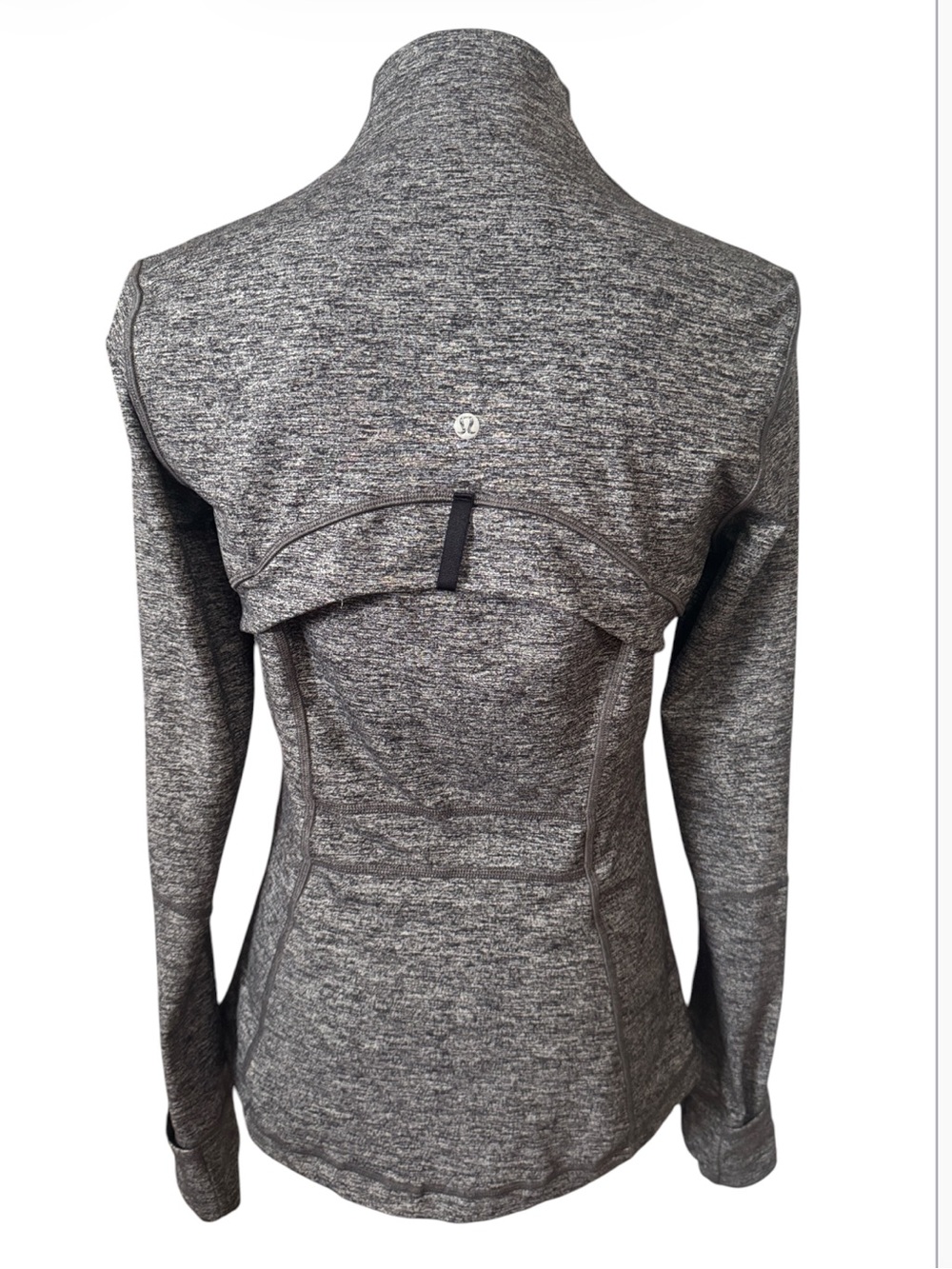 Lululemon “Define” Jacket in Heathered Gray Like New Sz 10/Med - Picture 7 of 9